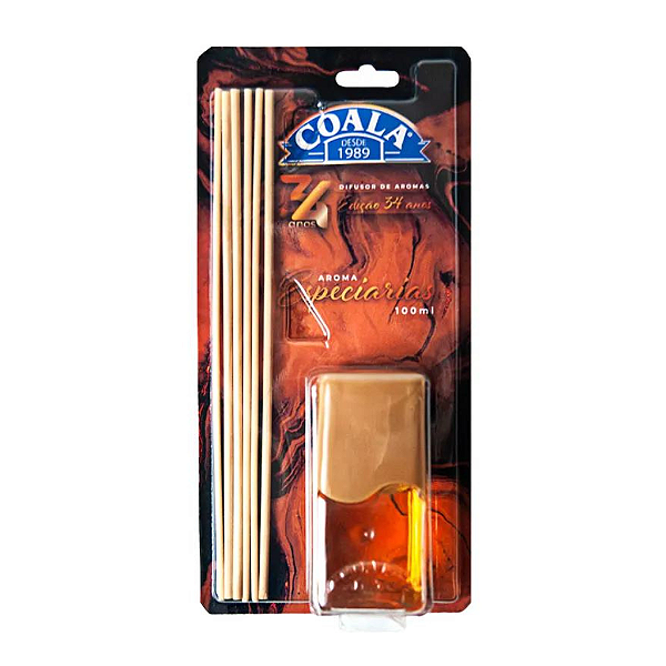 Difusor de Aromas Ambientes Especiarias Coala 100ml