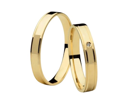 Aliança de Ouro By Infinity Gold