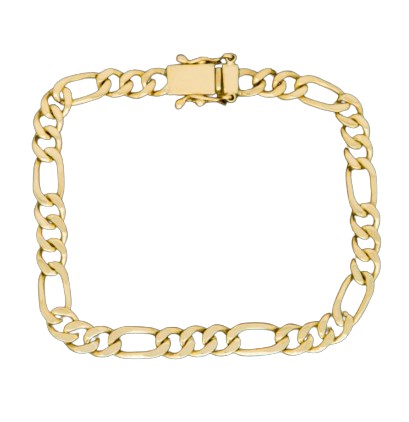 Pulseira Ouro 3 por 1 Fecho Gaveta