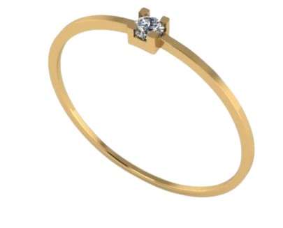Anel de Ouro Fino