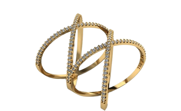 Anel Elegante Infinity