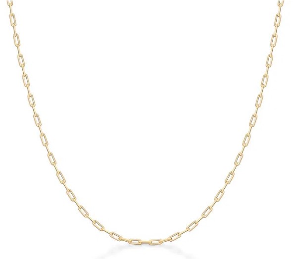 Corrente Malha Cartier Em Ouro Amarelo 18k - 60cm