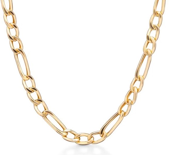 Corrente Malha Grumet Em Ouro Amarelo 18k - 60cm