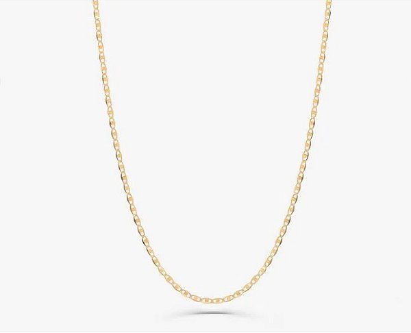 Corrente Em Ouro Amarelo 18K Com 60cm