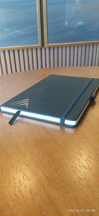 Moleskine com pauta