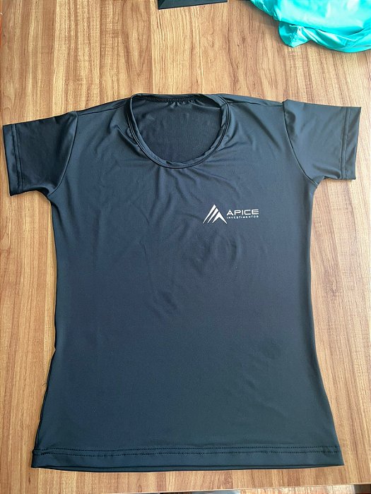 Camiseta de Malhar Preta