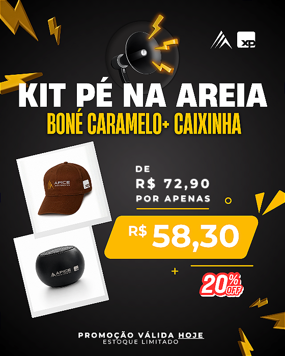 Kit Pé na Areia