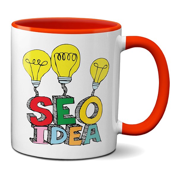 Caneca Presente Criativo Ideia SEO Marketing Personalizado
