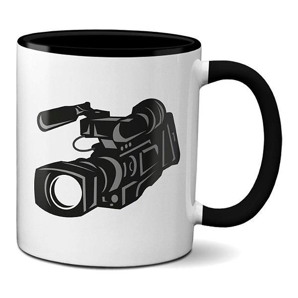 Caneca Câmera Man Presente Profissão Operador de Câmera
