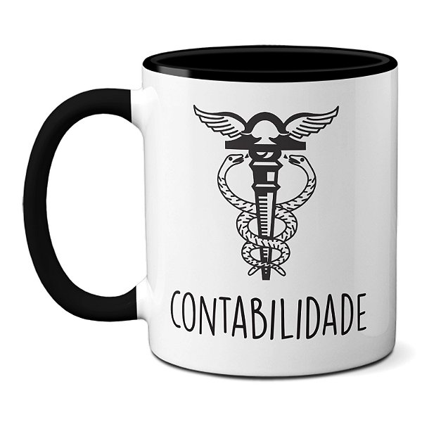 Caneca Profissão Contabilidade Presente Criativo Curso