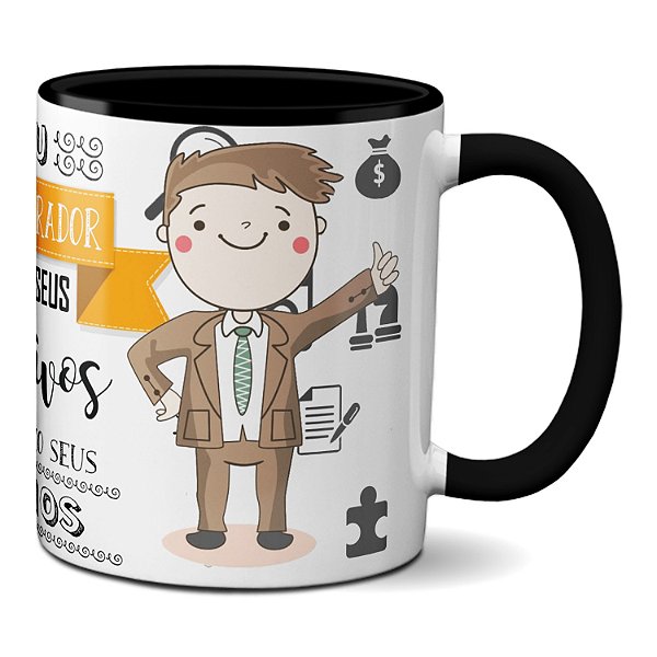 Caneca Administrador Presente Universitário Administração