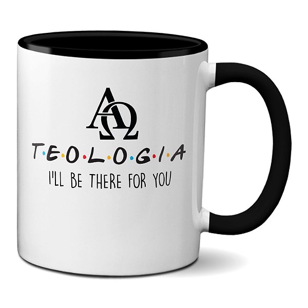 Caneca Teologia Frase Friends Presente Personalizado Cursos