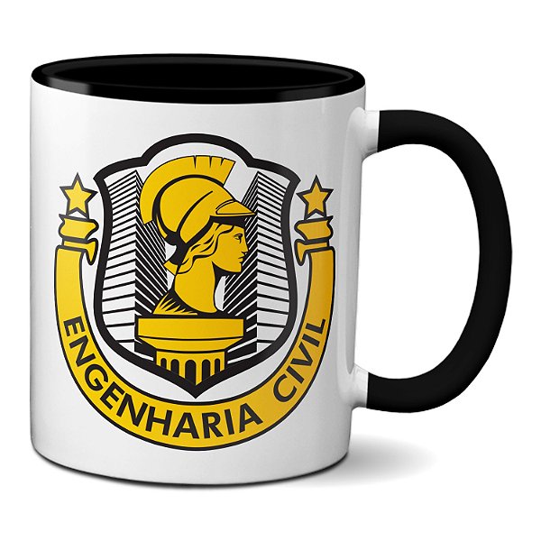 Caneca Personalizada Engenharia Civil Presente Profissões