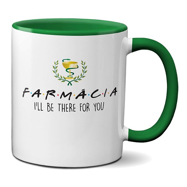 Caneca Farmácia Frase Friends Presente Xícara Criativa