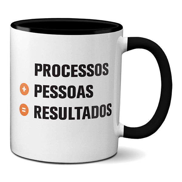 Caneca Processos Mais Pessoas Igual Resultados Adm Presente