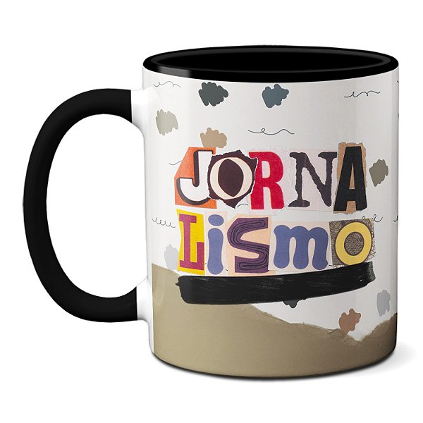 Caneca Jornalismo Tirar Vendas Dos Olhos E Conhecer A Verdade