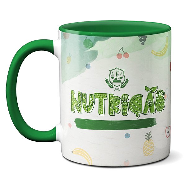 Caneca Nutrição Gosto De Tudo Na Medida Certa Nutricionista