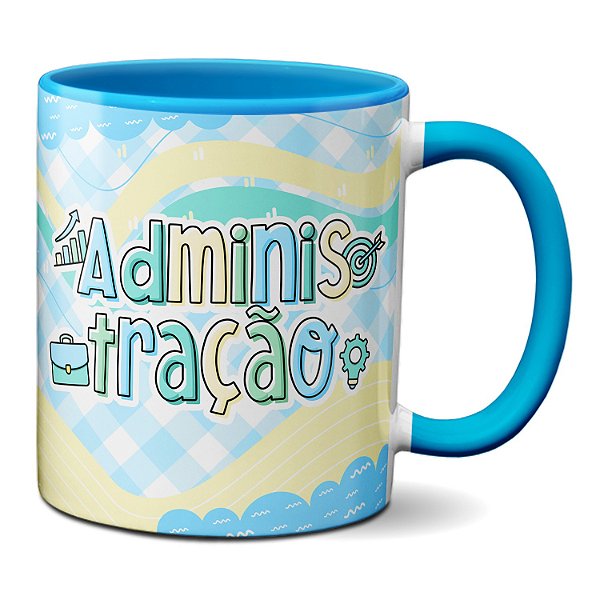 Caneca Administração Profissão Administrador Criativa