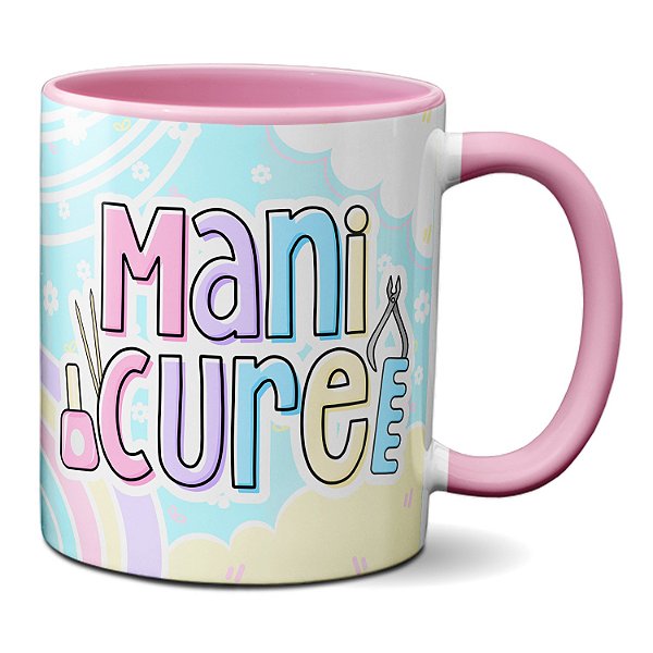 Caneca Manicure Pedicure Profissional Unha Presente Criativo