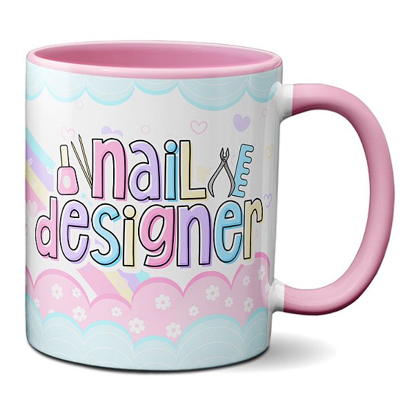 Caneca Nail Design Profissão Manicure Profissional Presente