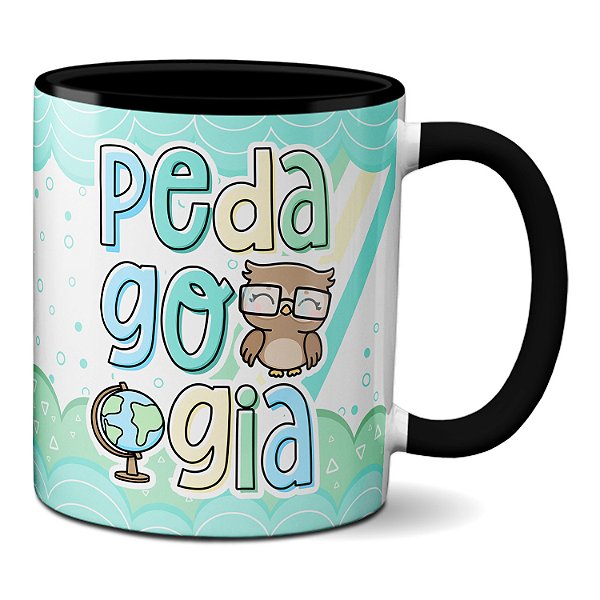 Caneca Pedagogo Profissão Pedagogia Profissional Masc