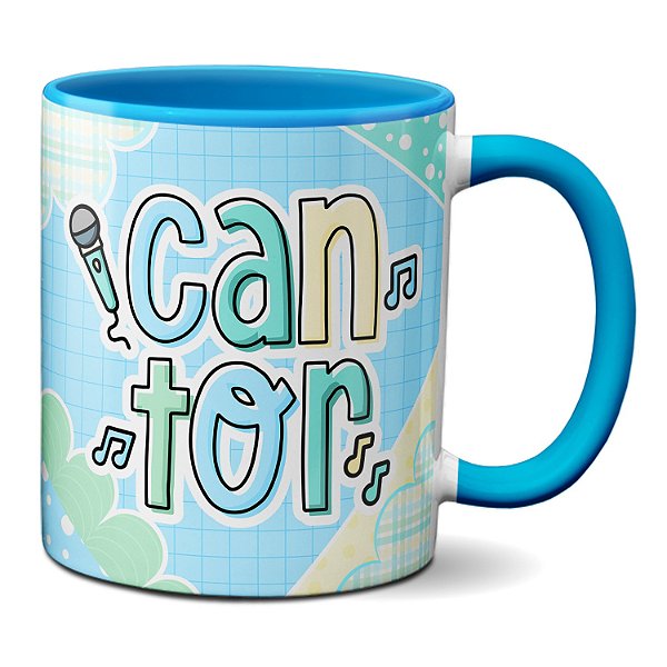 Caneca Cantor Profissional Música Profissão Presente Lindo