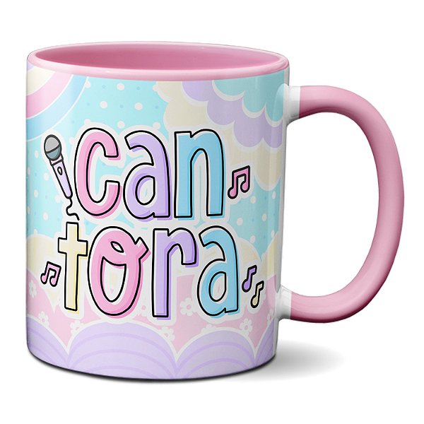 Caneca Cantora Profissão Música Profissional Presente