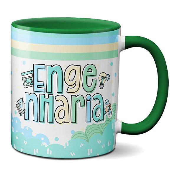 Caneca Engenheiro Profissional Presente Engenharia Obras