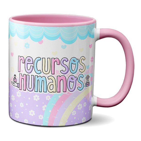 Caneca Recursos Humanos Presente Criativo Profissional RH