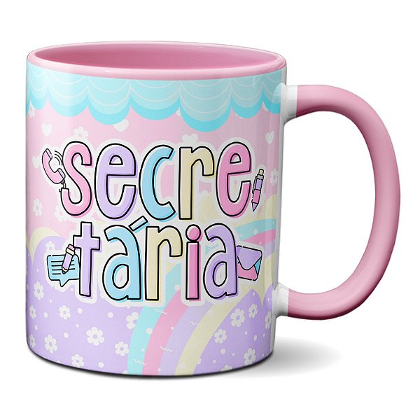 Caneca Secretária Profissião Secretariado Presente Criativo