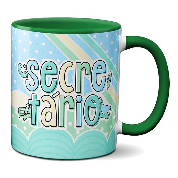 Caneca Secretariado Profissional Secretário Presente
