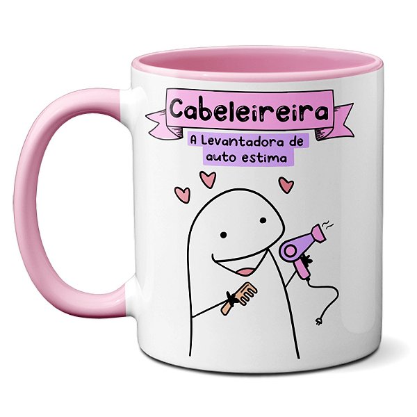 Caneca Cabeleireira A Levantadora De Auto Estima Presente