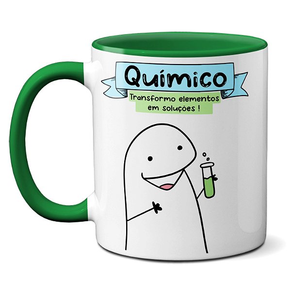 Caneca Químico Nunca Morre Apenas Deixa De Reagir! Presente