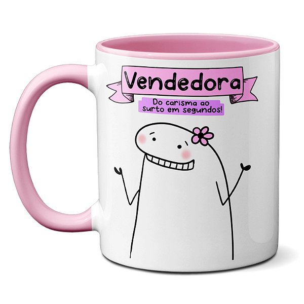 Caneca Vendedora Do Carismo Ao Surto Em Segundos! Presente