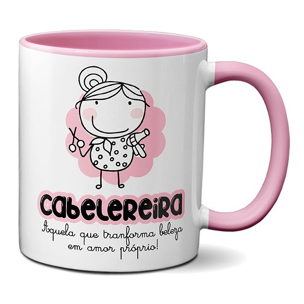 Caneca Cabelereira A Que Transforma Beleza Em Amor Próprio