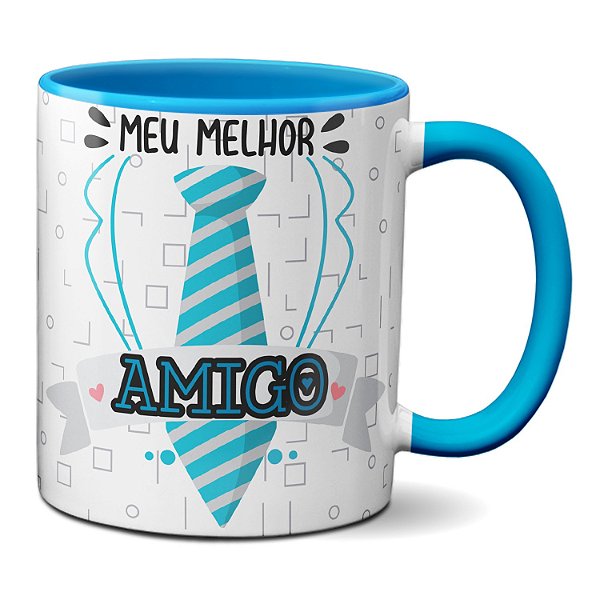 Caneca Pai Melhor Amigo Te Amo Presente Xícara Criativa