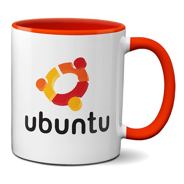 Caneca Logo Ubuntu Sistema Operacional Xícara Criativa