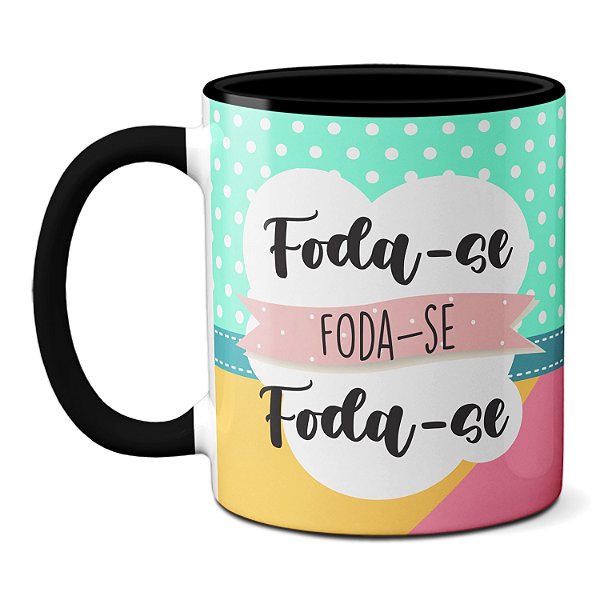 Caneca Fofa Lhama Meditação Foda-se Foda-se Foda-se