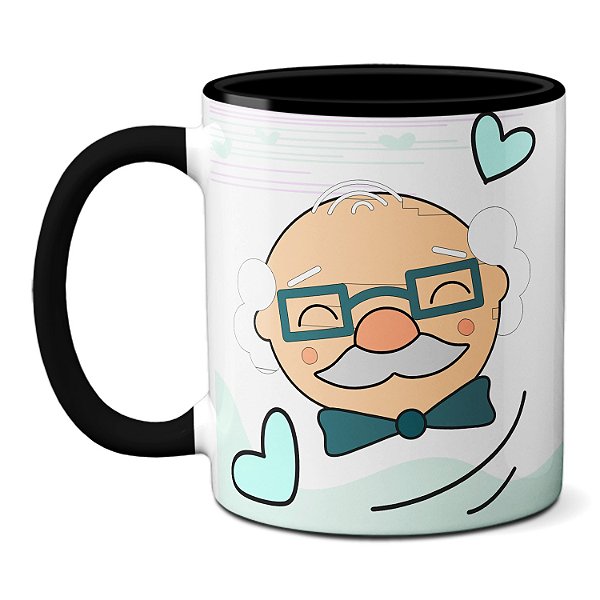 Caneca Feliz Dia Dos Avós Quem Tem Um Super Avô Tem Tudo