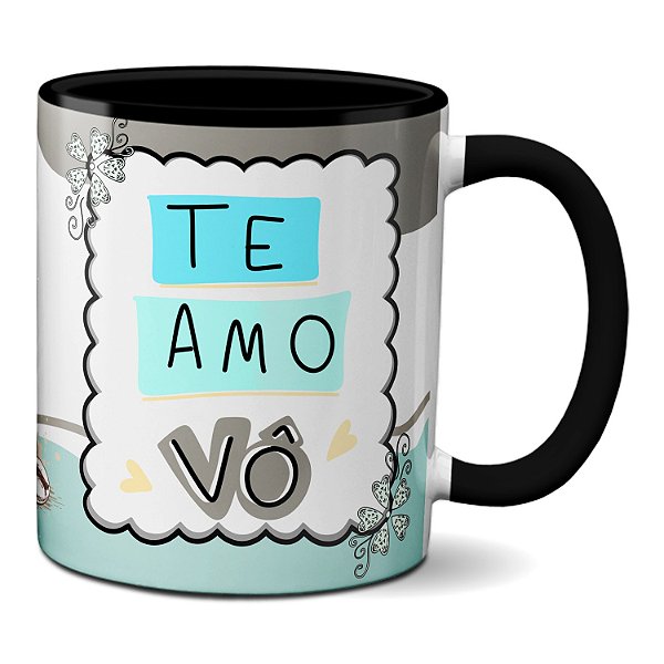 Caneca Dia Dos Avôs Xícara De Café Quentinho Te Amo Vô