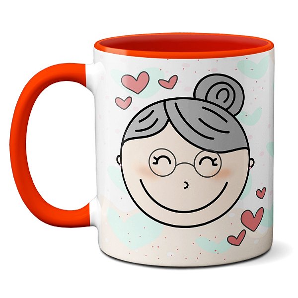 Caneca Dos Avós Presente Revelação Promovida A Vovó Do Ano