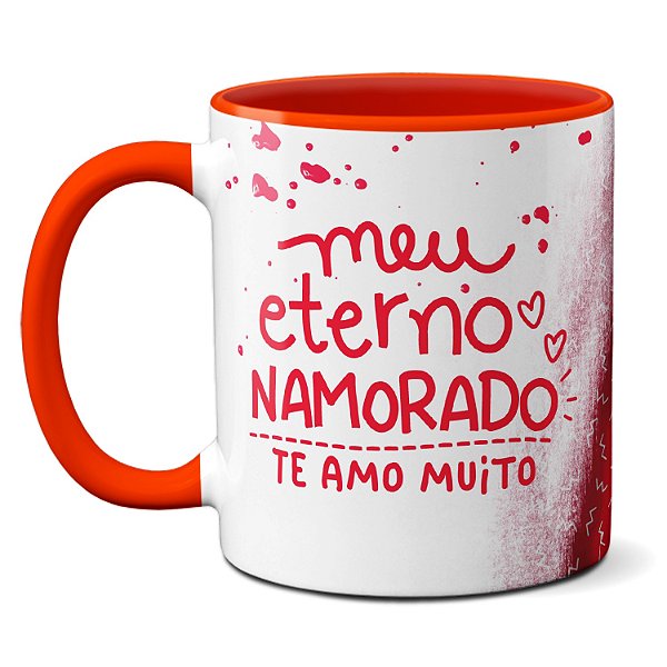 Caneca Criativa Eterno Namorado Apaixonado Presente Amor