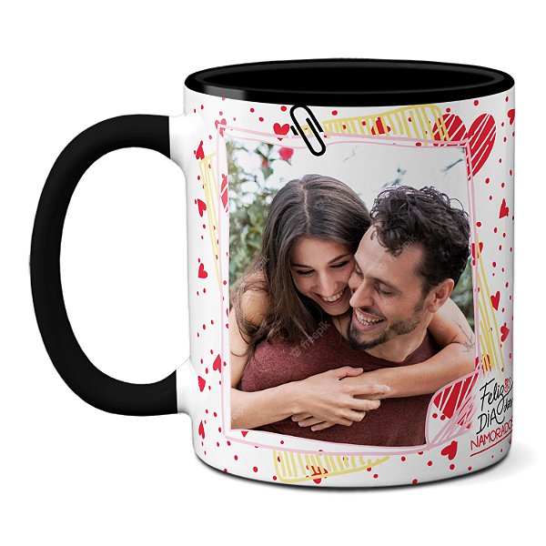Caneca Namorados Destino Minha Vida Meu Grande Amor Com Foto