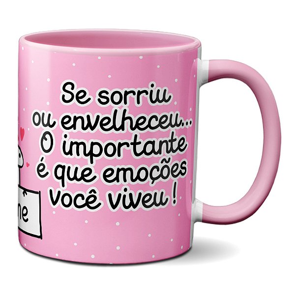 Caneca Flork Aniversário O Importante É As Emoções Que Viveu