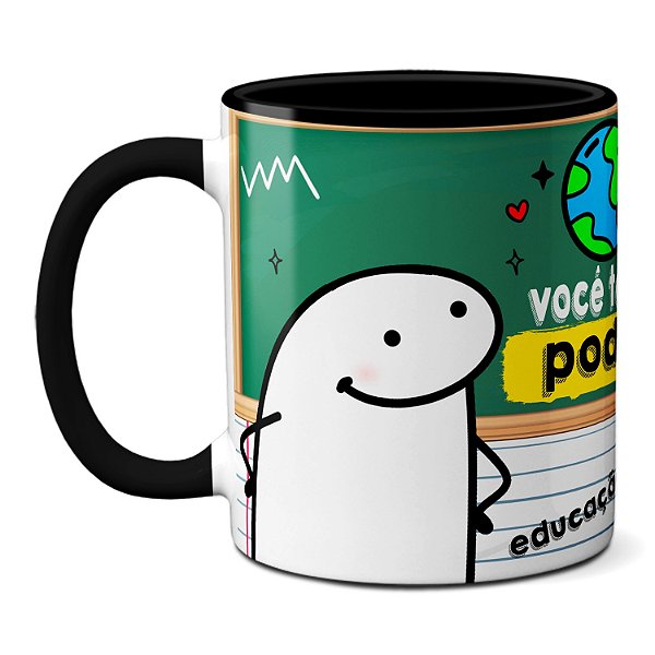 Caneca Presente Professor Tem Poder De Mudar O Mundo Flork