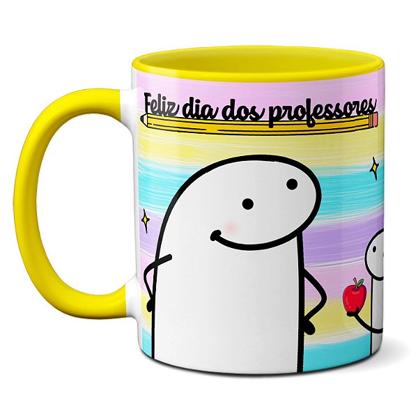 Caneca Presente Dia Dos Professores Dedicação E Carinho