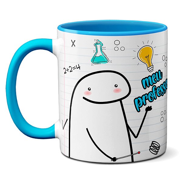 Caneca Presente Meu Professor É O Melhor Do Mundo Flork