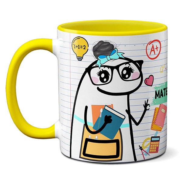 Caneca Professora De Matemática Vocês Que Precisam De Nota