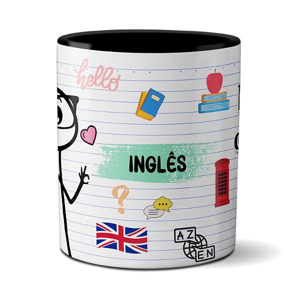Caneca Professor De Inglês Ainda Não Corrigi A Prova