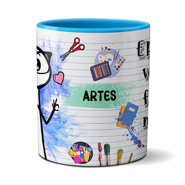 Caneca Professor De Artes Vocês São O Futuro Do Nosso País